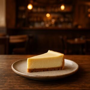 Tarta de Queso con Arándanos